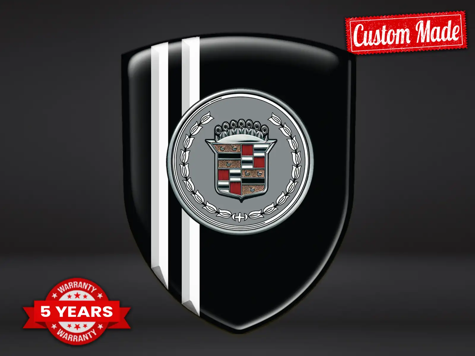 Cadillac Badges Voiture Perso Max Durable Design Stylé ST